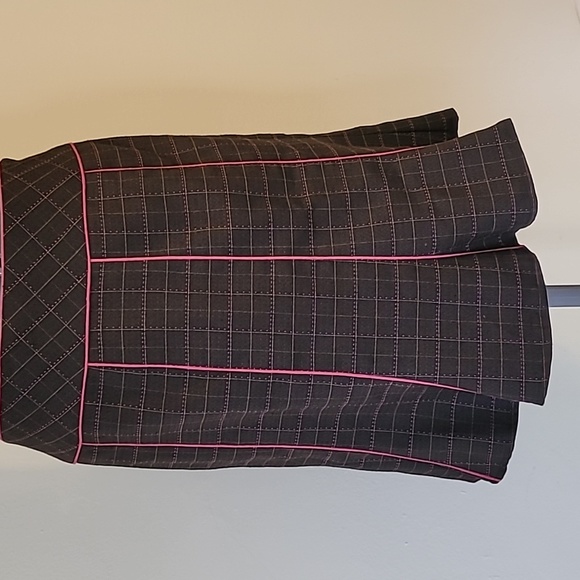 Nanette Lapore tailored wool  skirt brown and pink - Picture 14 of 16